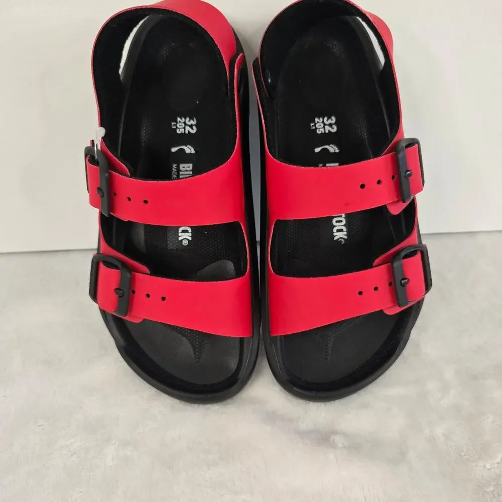 Birkenstock Red Sandals Size 32 (US 12.5) – Brand New